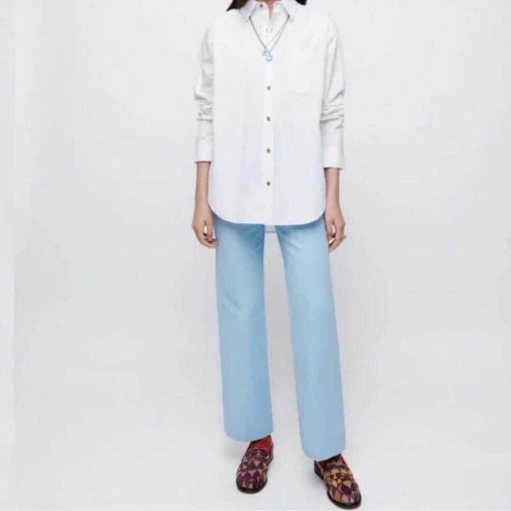 Re/Done  Light Blue Trousers